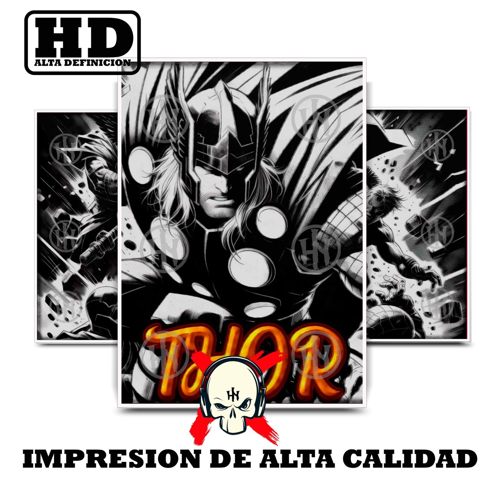 Póster, Póster Comic, Poster SuperhéroesPosters Historia Nuestra, Póster Thor | Historia Nuestra