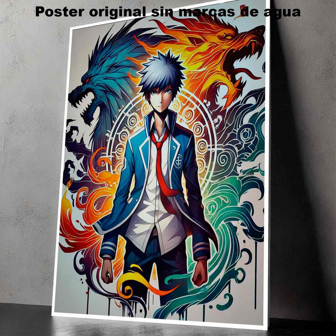 Touma Kamijou A Certain Magical Index Manga Ciencia ficción, Touma Kamijou A Certain Magical Index-El Póster Personalizado, Historia Nuestra