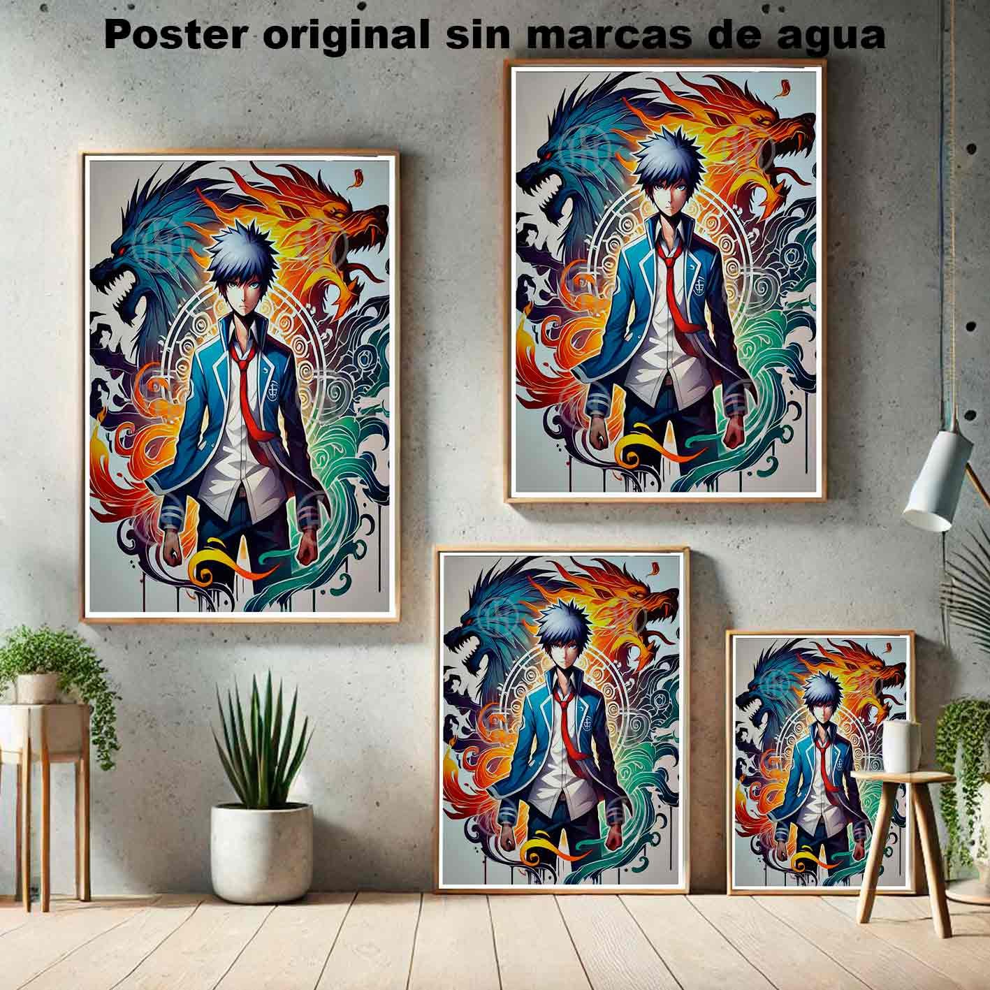 Touma Kamijou A Certain Magical Index Manga Ciencia ficción, Touma Kamijou A Certain Magical Index-El Póster Personalizado, Historia Nuestra