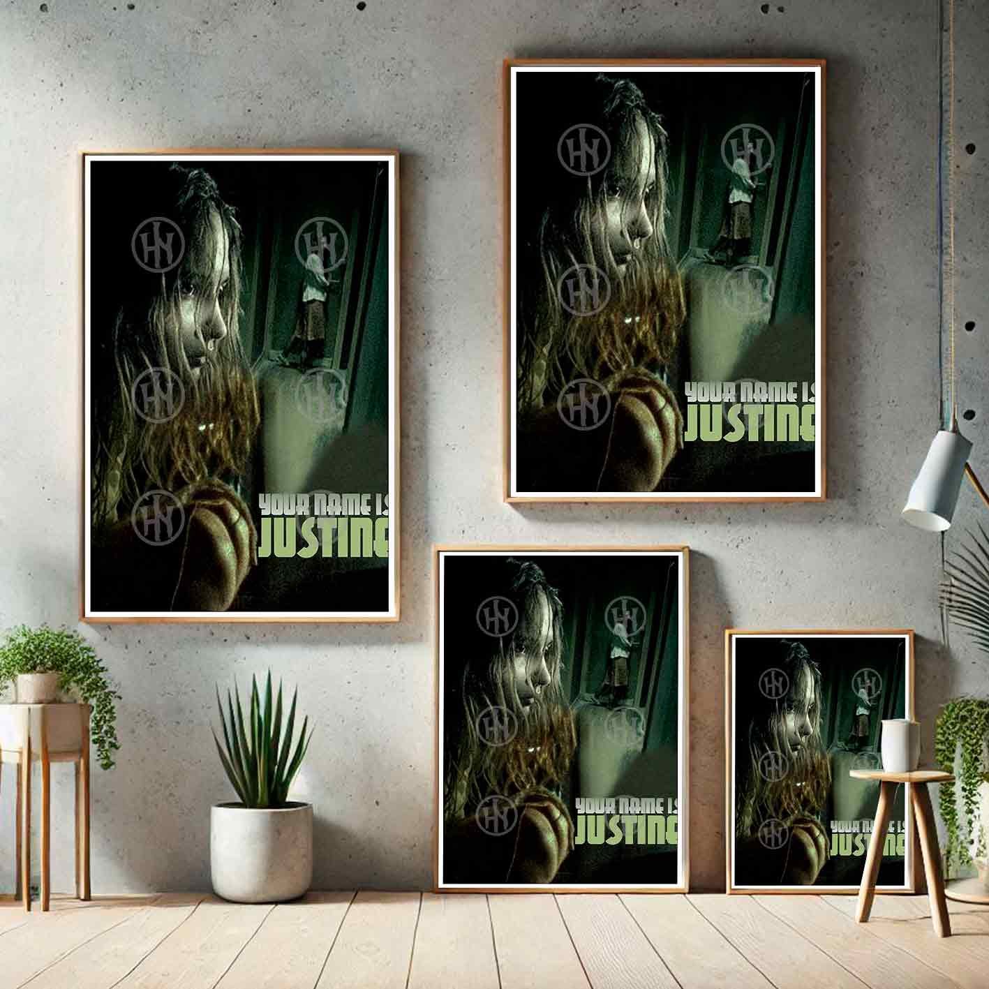 Hanna Poster Castle Rock de Historia Nuestra, Tu nombre es Justine-El Póster Personalizado, Historia Nuestra