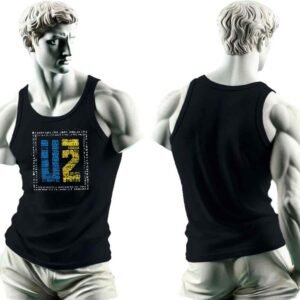 U Musica Negro, U2 Camiseta tirantes unisex, Historia Nuestra