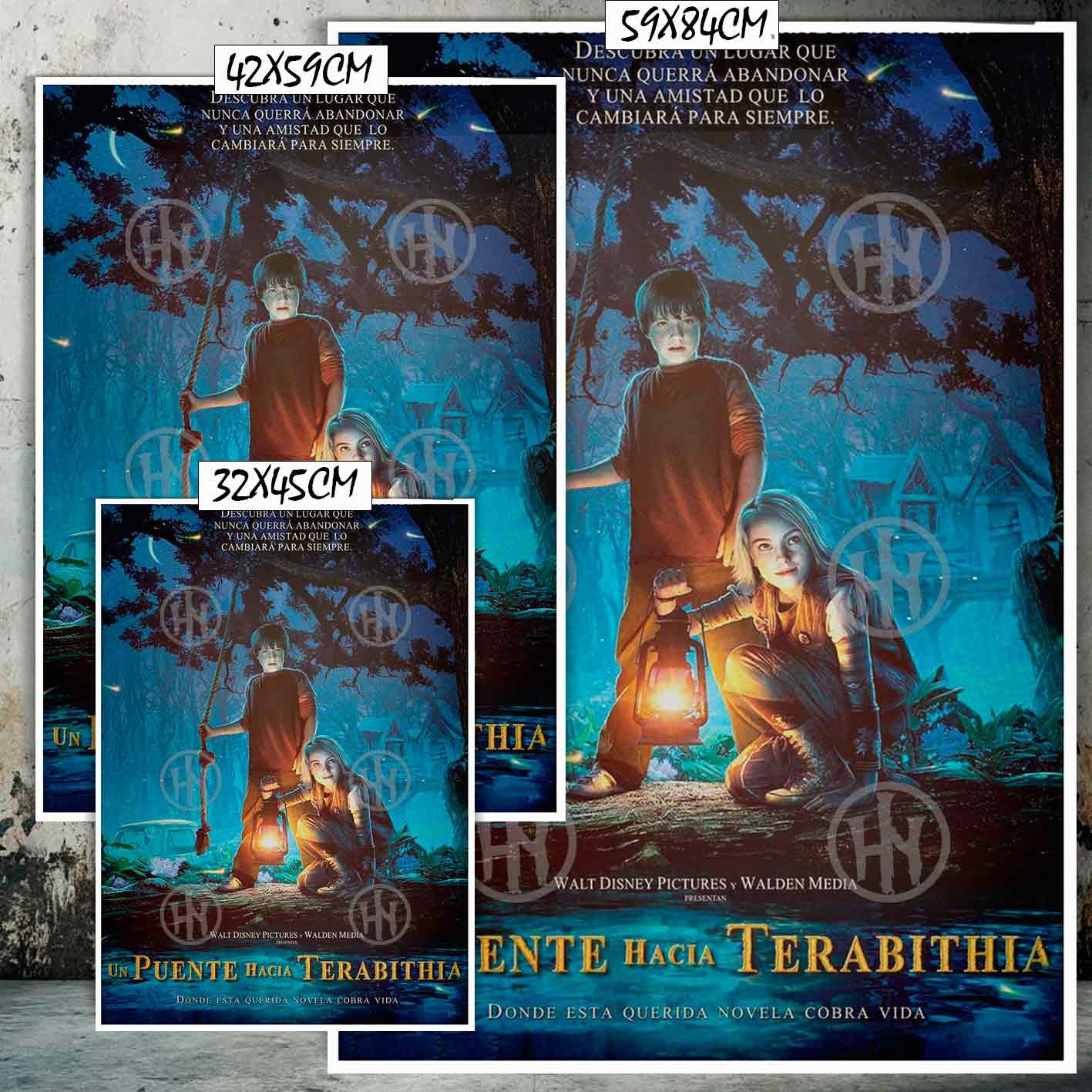 Hanna Poster Castle Rock de Historia Nuestra, Un Puente Hacia Terabithia-El Póster Personalizado, Historia Nuestra