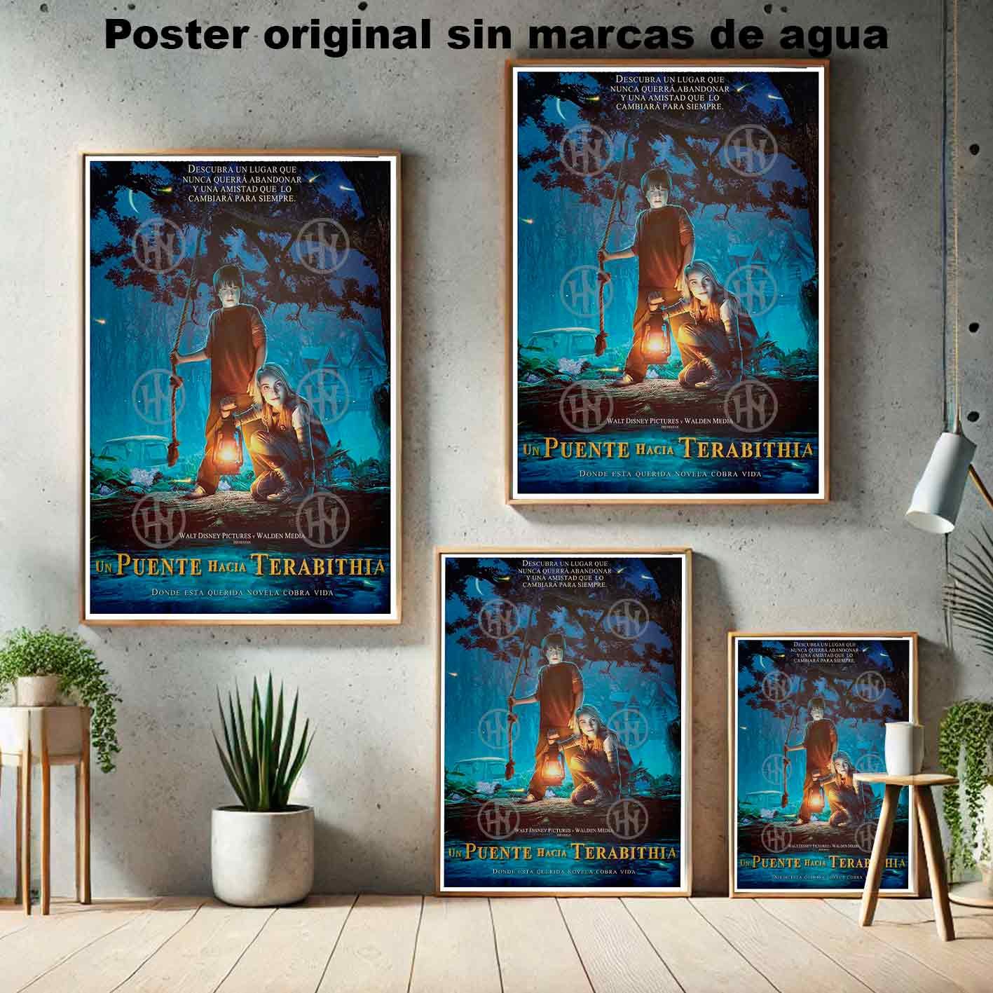 Hanna Poster Castle Rock de Historia Nuestra, Un Puente Hacia Terabithia-El Póster Personalizado, Historia Nuestra