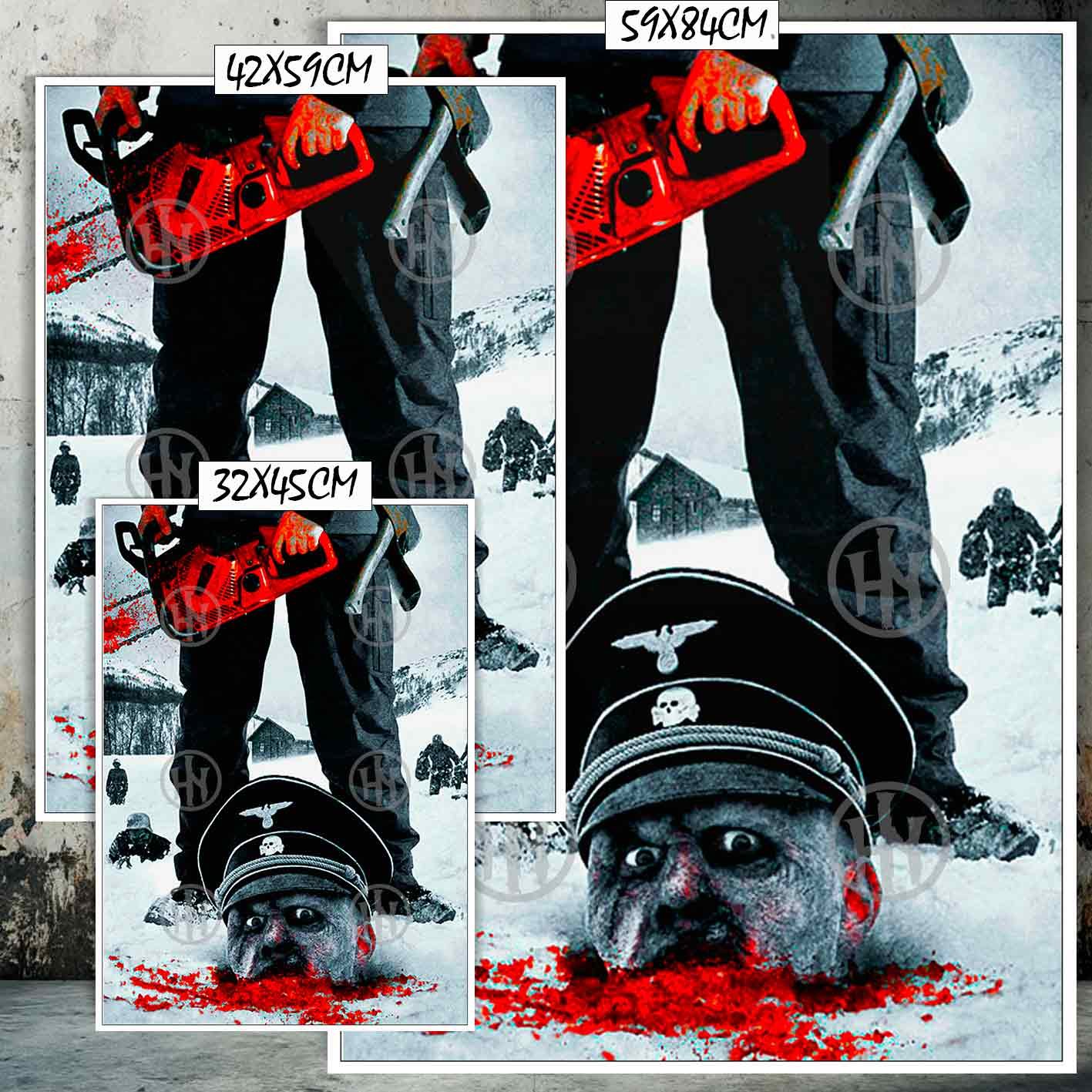 Hanna Poster Castle Rock de Historia Nuestra, Zombies nazis-El Póster Personalizado, Historia Nuestra