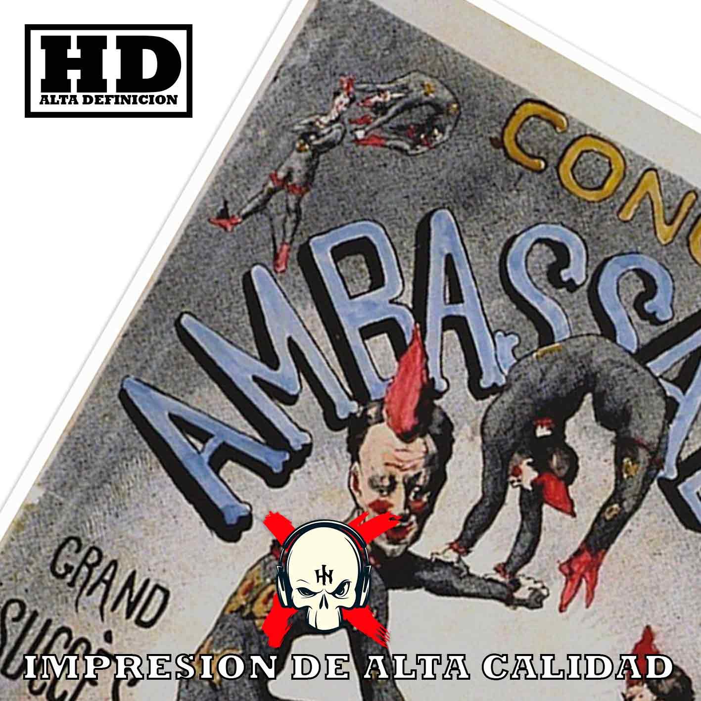 Hanna Poster Castle Rock de Historia Nuestra, cabaret vintage-El Póster Personalizado, Historia Nuestra