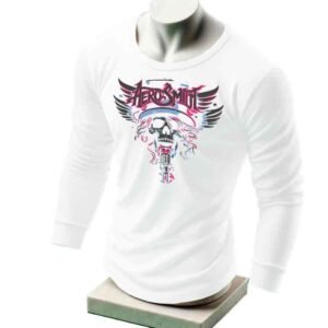 Aerosmith Musica Blanco, Aerosmith Camiseta unisex manga larga, Historia Nuestra