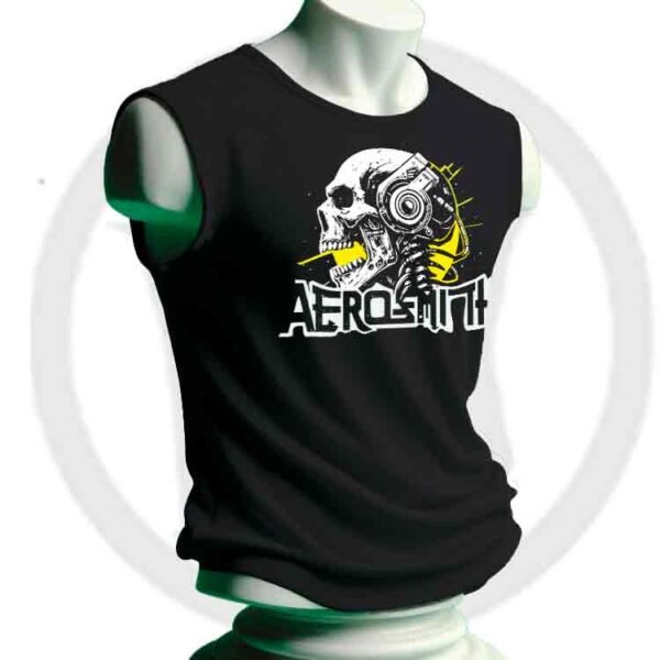 Aerosmth Musica Negro, Aerosmth Camiseta sin mangas unisex, Historia Nuestra
