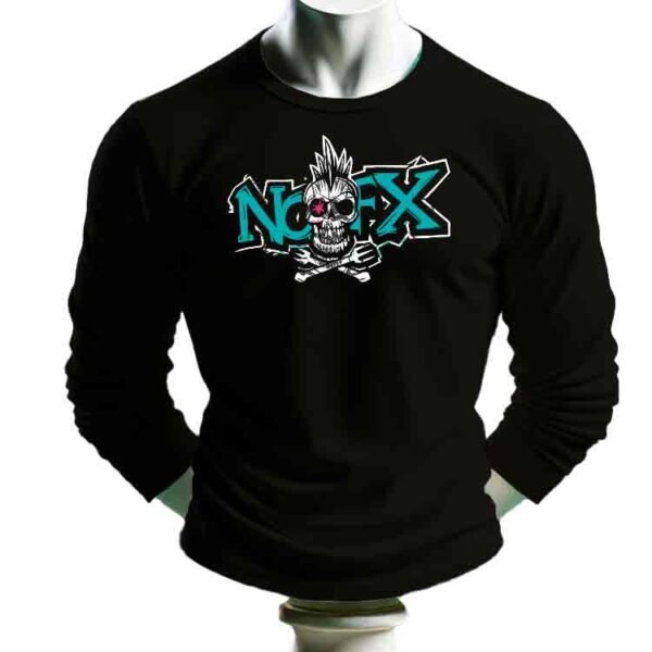 Nofx Musica Negro, Nofx Camiseta unisex manga larga, Historia Nuestra