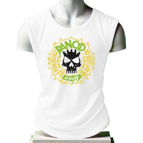 Rancid Musica Blanco, Rancid Camiseta sin mangas unisex, Historia Nuestra