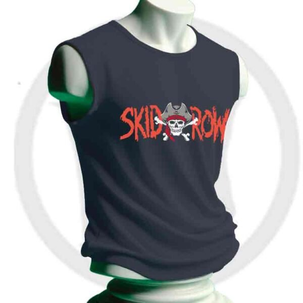 Skid Row Musica Azul Marino, Skid Row Camiseta sin mangas unisex, Historia Nuestra