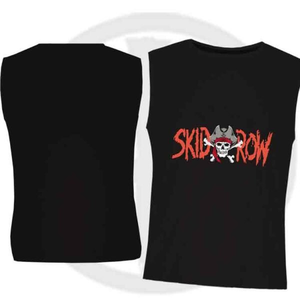 Skid Row Musica Azul Marino, Skid Row Camiseta sin mangas unisex, Historia Nuestra
