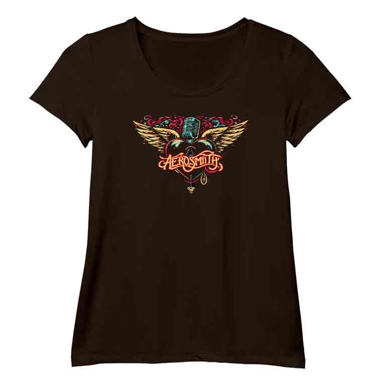 Aerosmith Camiseta O-Neck - Negro, S | | Historia Nuestra | Historia Nuestra