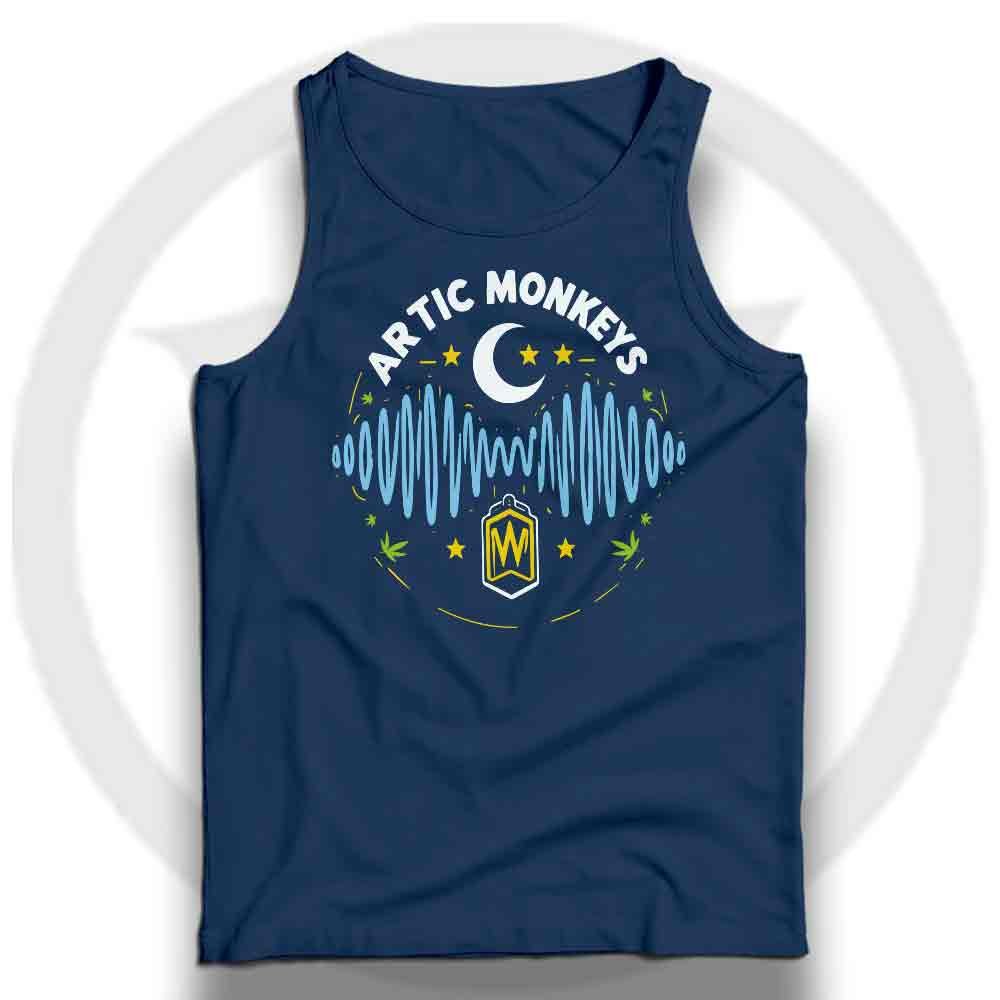 Arctic Monkeys Camiseta Tirantes - Azul marino, S | | Historia Nuestra | Historia Nuestra