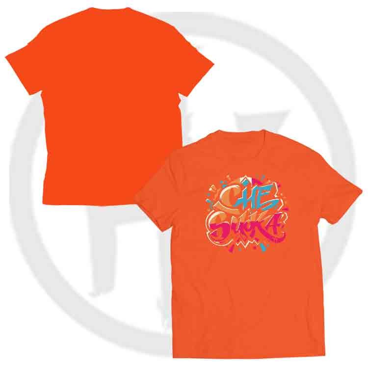 Che Sudaka Camiseta O-Neck - Naranja, S | | Historia Nuestra | Historia Nuestra
