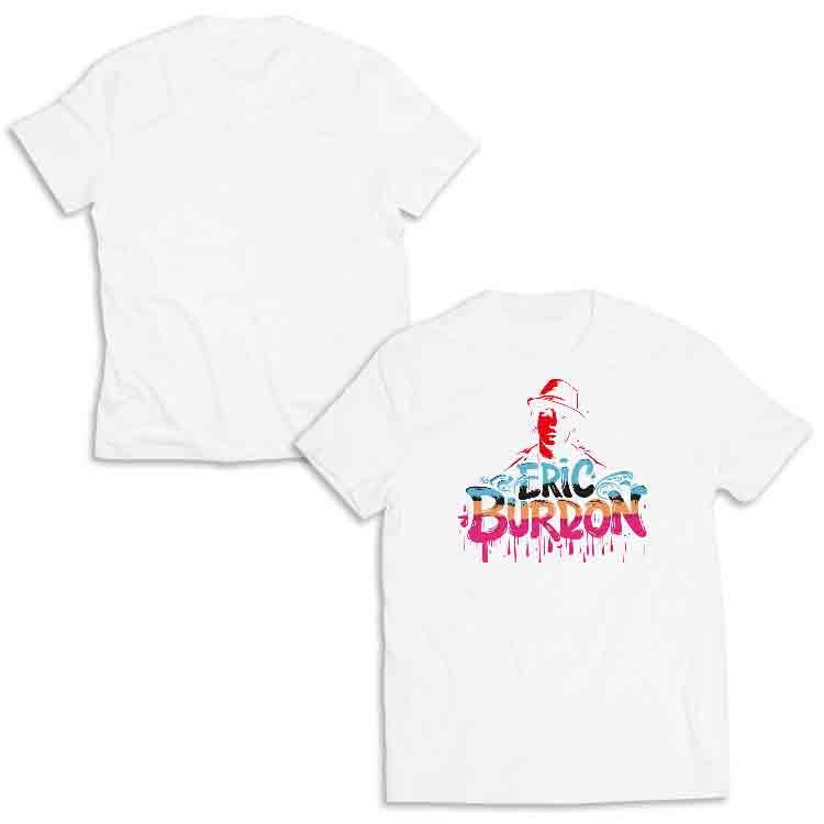 Eric Burdon Camiseta O-Neck - Blanco, S | | Historia Nuestra | Historia Nuestra