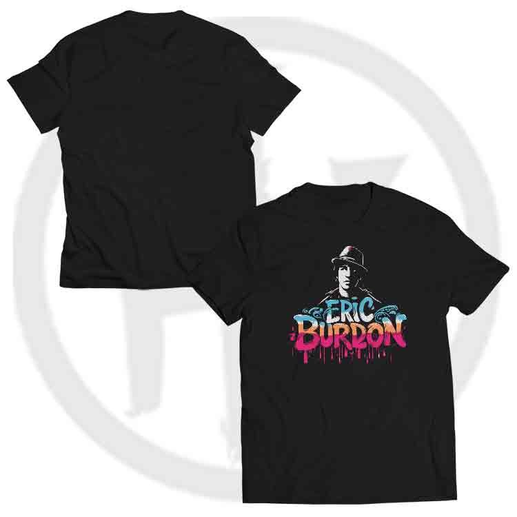 Eric Burdon Camiseta O-Neck - Negro, S | | Historia Nuestra | Historia Nuestra