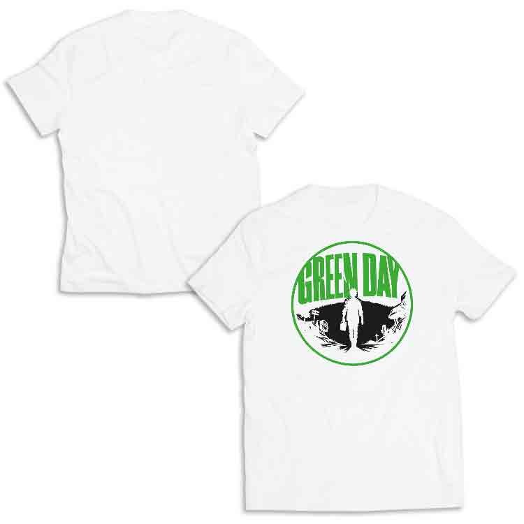 Green Day Camiseta O-Neck - Blanco, S | | Historia Nuestra | Historia Nuestra