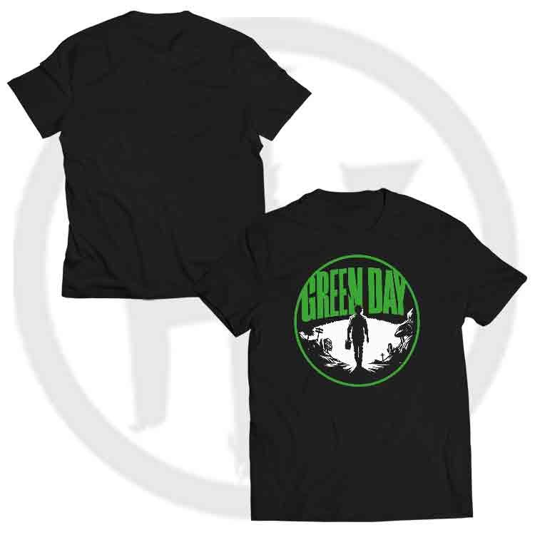 Green Day Camiseta O-Neck - Negro, S | | Historia Nuestra | Historia Nuestra