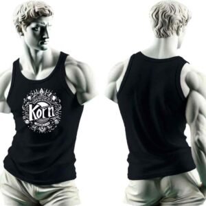 Camiseta Tirantes Hombre Korn, Camiseta Tirantes loca Korn, Camiseta Tirantes Moderna KornCamisetas Historia Nuestra, Camiseta Tirantes Unisex Korn, Camiseta Tirantes urbana Korn, Korn Camiseta | Historia Nuestra