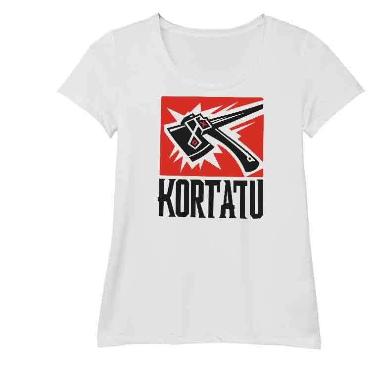 Kortatu Camiseta O-Neck - Blanco, S | | Historia Nuestra | Historia Nuestra