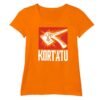 Kortatu Camiseta O-Neck - Naranja, S | | Historia Nuestra | Historia Nuestra