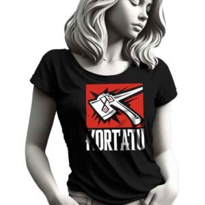 Camiseta clásica entallada mujer Kortatu, Camiseta clásica entallada mujer Moderna KortatuCamisetas Historia Nuestra, Camiseta clásica entallada mujer urbana Kortatu, Camiseta entallada mujer loca Kortatu, Kortatu Camiseta | Historia Nuestra