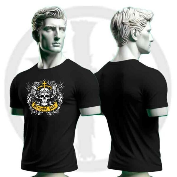 Camiseta clásica Hombre Mercyfull Fate, Camiseta clásica Unisex Mercyfull Fate, Camiseta clásica urbana Mercyfull Fate, Camiseta clásicas loca Mercyfull Fate, Camisetas clásicas Moderna Mercyfull FateCamisetas Historia Nuestra, Mercyfull Fate Camiseta | Historia Nuestra
