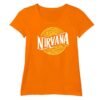 Nirvana Camiseta O-Neck - Naranja, S | | Historia Nuestra | Historia Nuestra