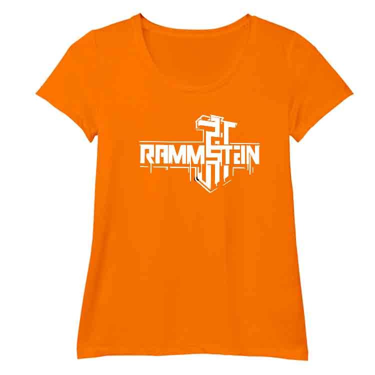 Rammstein Camiseta O-Neck - Naranja, S | | Historia Nuestra | Historia Nuestra