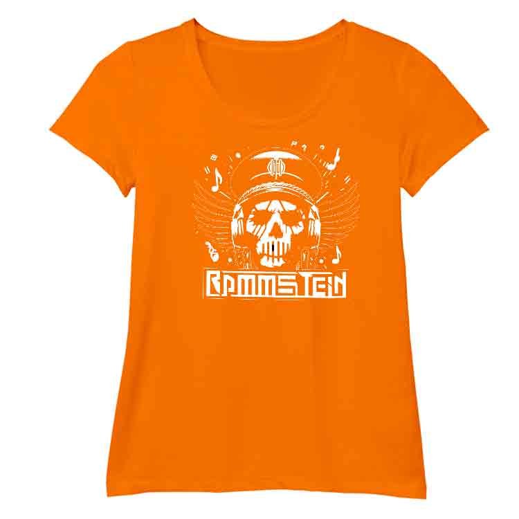 Rammstein Camiseta O-Neck - Naranja, S | | Historia Nuestra | Historia Nuestra