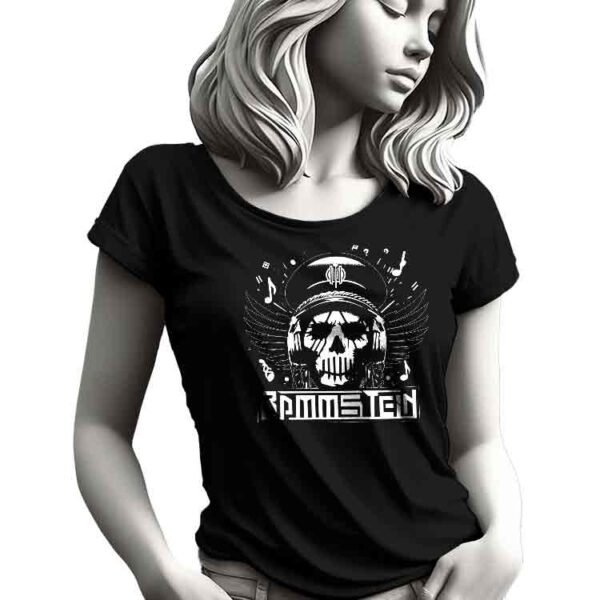 Camiseta clásica entallada mujer Moderna RammsteinCamisetas Historia Nuestra, Camiseta clásica entallada mujer Rammstein, Camiseta clásica entallada mujer urbana Rammstein, Camiseta entallada mujer loca Rammstein, Rammstein Camiseta | Historia Nuestra