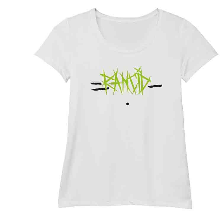 Rancid Camiseta O-Neck - Blanco, S | | Historia Nuestra | Historia Nuestra