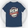 Rem Camiseta V-Neck - Azul marino, S | | Historia Nuestra | Historia Nuestra