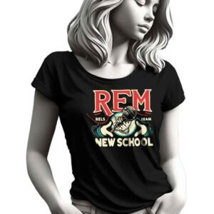 Camiseta clásica entallada mujer Moderna RemCamisetas Historia Nuestra, Camiseta clásica entallada mujer Rem, Camiseta clásica entallada mujer urbana Rem, Camiseta entallada mujer loca Rem, Rem Camiseta | Historia Nuestra