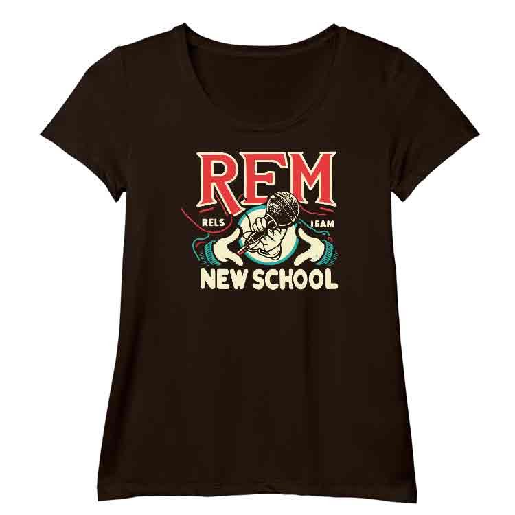 Rem Camiseta O-Neck - Negro, S | | Historia Nuestra | Historia Nuestra