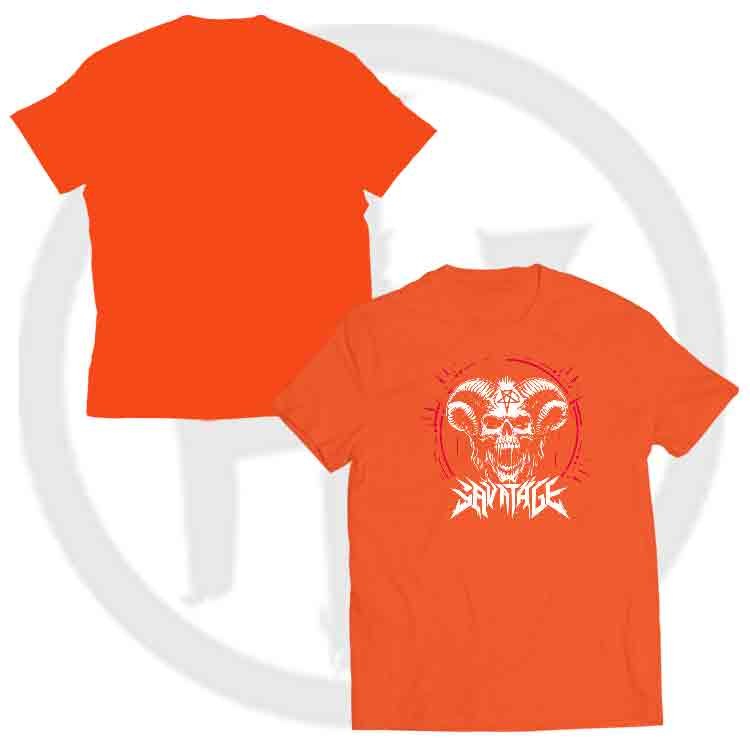Savatage Camiseta O-Neck - Naranja, S | | Historia Nuestra | Historia Nuestra