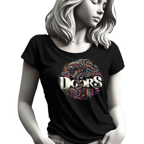 Camiseta clásica entallada mujer Moderna The DoorsCamisetas Historia Nuestra, Camiseta clásica entallada mujer The Doors, Camiseta clásica entallada mujer urbana The Doors, Camiseta entallada mujer loca The Doors, The Doors Camiseta | Historia Nuestra