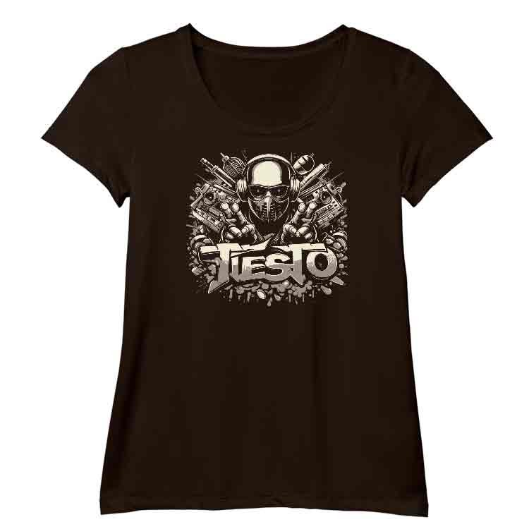 Tiesto Camiseta O-Neck - Negro, S | | Historia Nuestra | Historia Nuestra