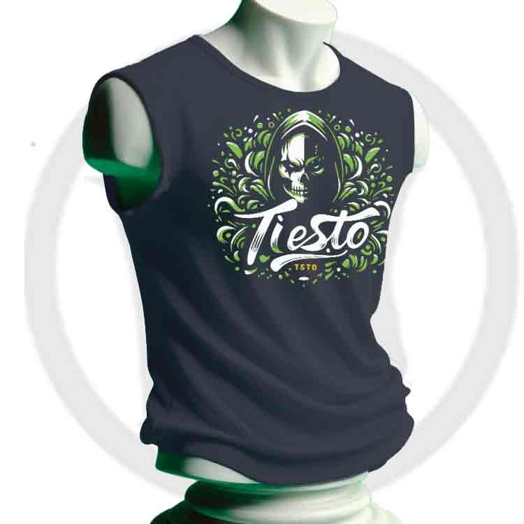 Tiestp - Camiseta sin mangas hombre, unisex
