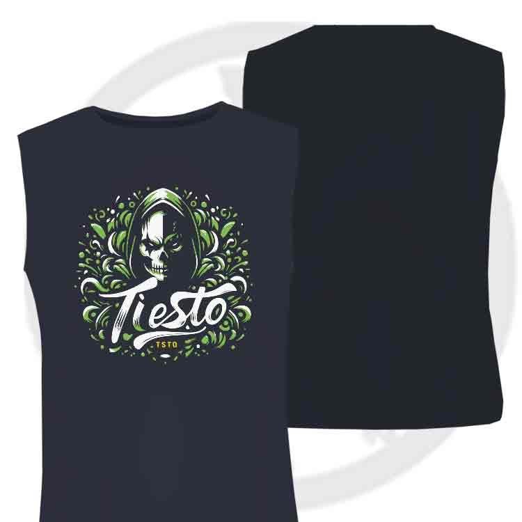 Tiestp - Camiseta sin mangas hombre, unisex
