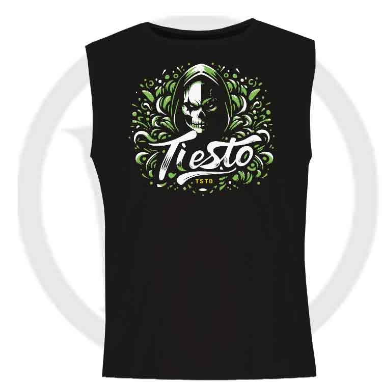 Tiestp Camiseta Sin mangas - Negro, S | | Historia Nuestra | Historia Nuestra