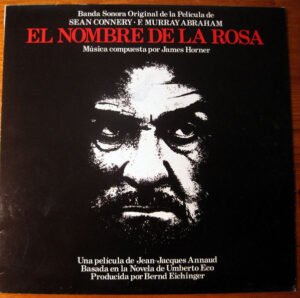 James Horner El Nombre De La Rosa-LP