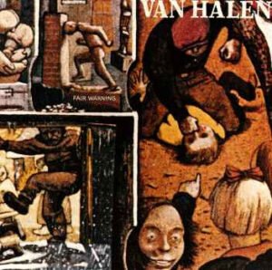 Van Halen Fair Warning-LP