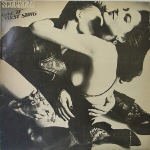 Scorpions Love At First Sting = Amor Al Primer Picotazo -LP