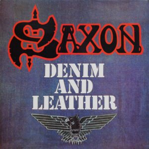 Saxon, Denim And Leather - LP