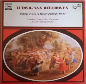 Ludwig van Beethoven, Münchner Symph, Sinfonia N° 6 En Fa Mayor Op. 68 «Pastoral» - LP