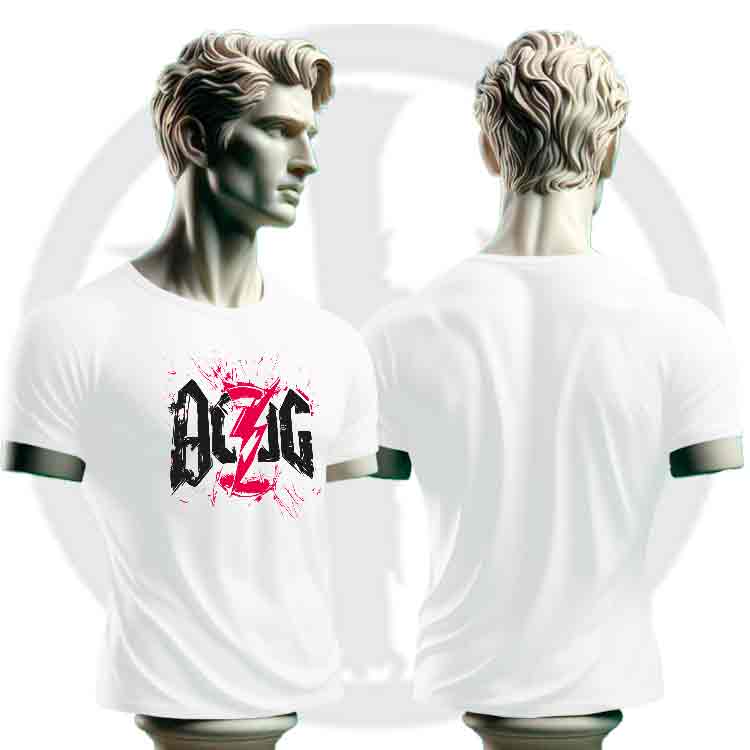 AC_DC Camiseta O-Neck