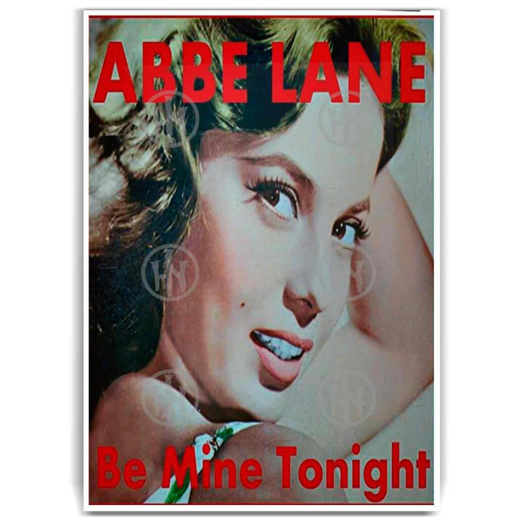 Abbe Lane Póster