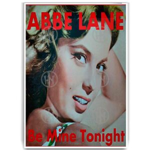 Abbe Lane Póster