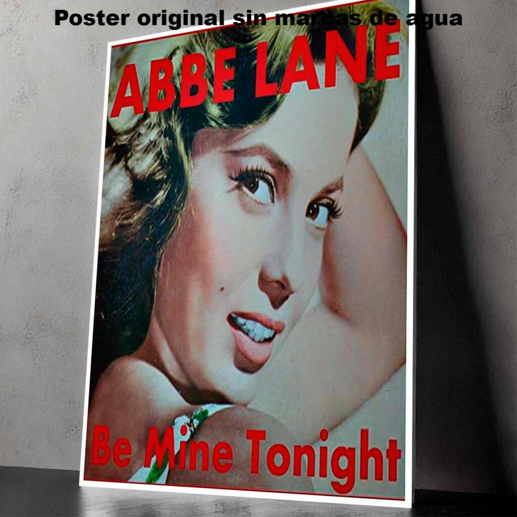 Abbe Lane Póster